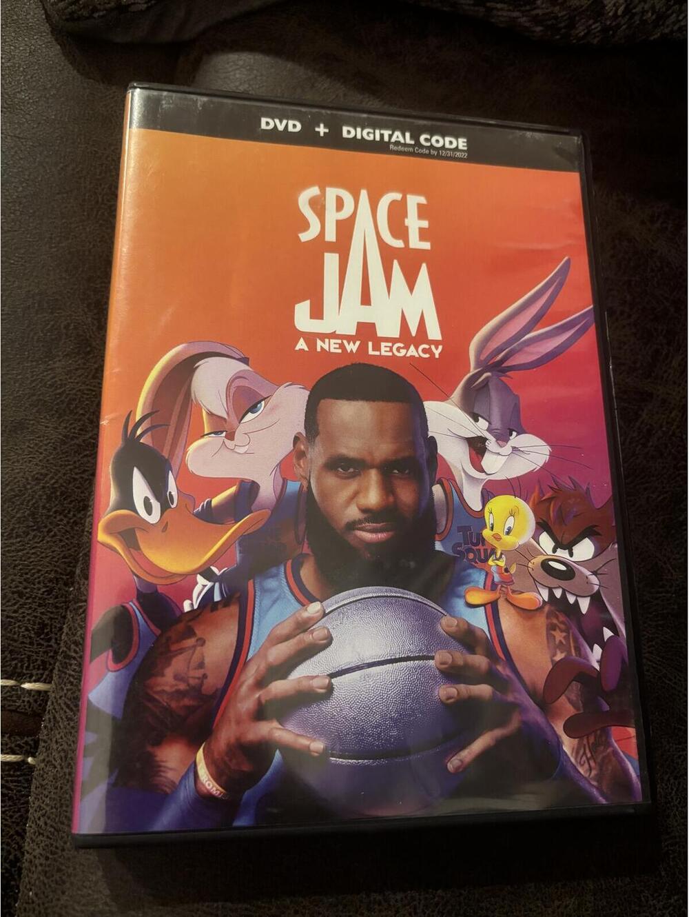 Space Jam A New Legacy DVD LeBron James Looney Tunes Family Movie PG
